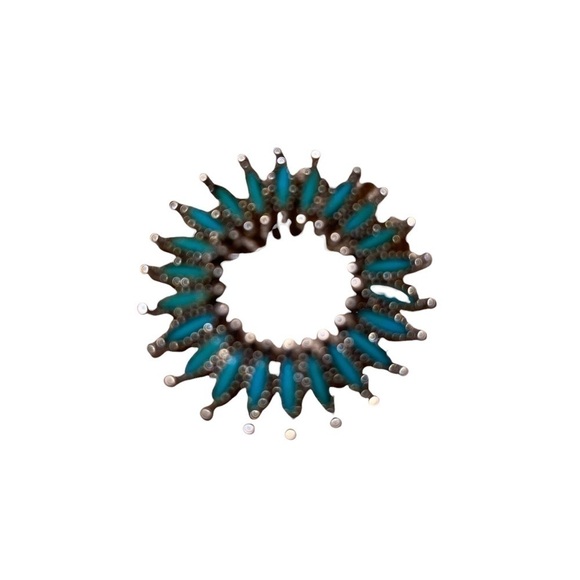 Turquoise Vintage Woman Brooches